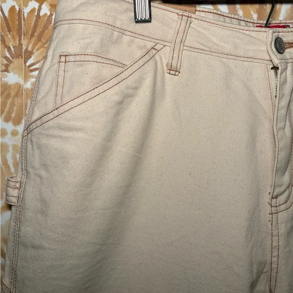 Dickies Men's Relaxed Cream Utility Jeans 15/32 NWT - Picture 4 of 7